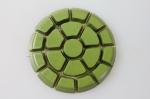 3 Step Synthetic Diamond Floor Pads Round Shape With Excellent Polishing