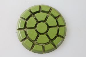 China 3 Step Synthetic Diamond Floor Pads Round Shape With Excellent Polishing Performance factory