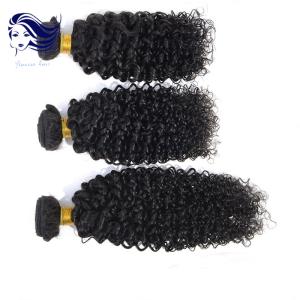 China 18&quot; Curly Virgin Hair Extensions Unprocessed Virgin Hair Bundles factory