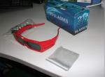 Sharp Active Shutter 3D Glasses , Universal 3D TV Glasses Rechargeable