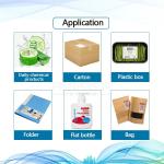 Case Packaging Adhesive Sticker Labeling Machine with Date Code Printer