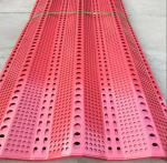 Multi Colored Wind Breaking Wall / Anti Dust Protection Mesh Screens