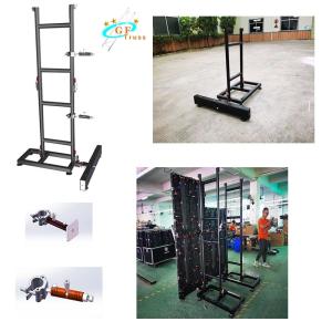 China Ladder Truss LED Screen Support Aluminum Indoor Wall Screen Ground Support System factory