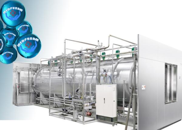 PLC 100L Autoclave Steam Sterilizer For Hospital Laboratory Pneumatic Sliding