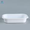Buy cheap 18*13*3cm Microwave Safe White CPET Trays Food Packaging from wholesalers