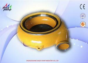 China 8/6E-G(H) Strong Corrosion Resistance Alloy Slurry Pump Volute / Gravel Pump Volute factory