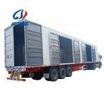Customers Optional 2 Axle Dry Van Type Cargo Trailer with Dual Line Braking