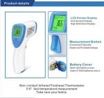 ABS Material Non Contact Forehead Scan Thermometer Blue / Pink Color