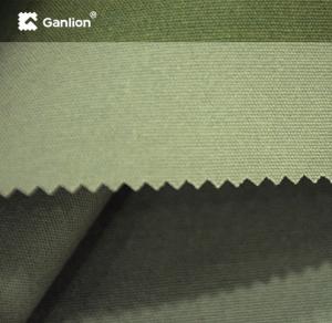 China IRR CP Flame Retardant 100 Cotton Water Repellent Canvas 1/1 Fabric factory