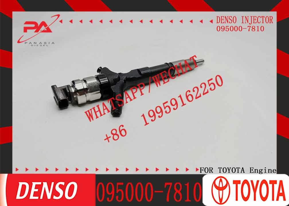 23670-30120 095000-7810 Diesel fuel Common Rail Injector Assembly 23670-30120 095000-7810 For T-oyota