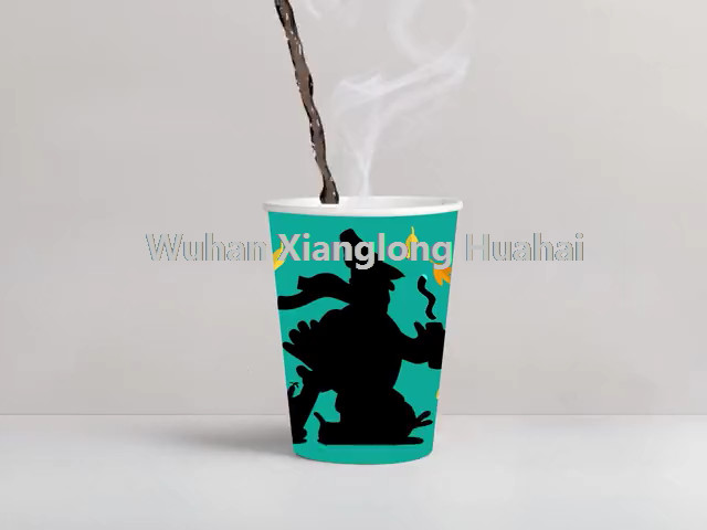 Temperature Color Change PP Coffee Beer Juice Paper Cup Party Function Eco Friendly