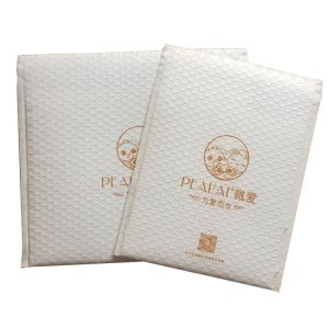 Polythene Bubble Mail Bag Tamper Proof Lightweight Silk Screen Printed