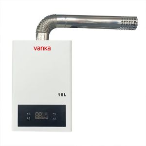 China Constant Temperature Water Heater with 12-16 L/min Hot Water Output 30°C - 60°C Temperature Range and 0.02 MPa Minimum Start-up Pressure on sale