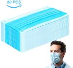Earloop Type Non Woven Fabric Face Mask , Medical Mouth Mask Soft Lining