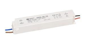 China Plastic housing LED Rainproof Power Supply IP67 1.25A 30W 24V LED driver factory