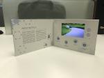 Paper craft 5inch LCD screen Video Brochure business promotional card Brandng