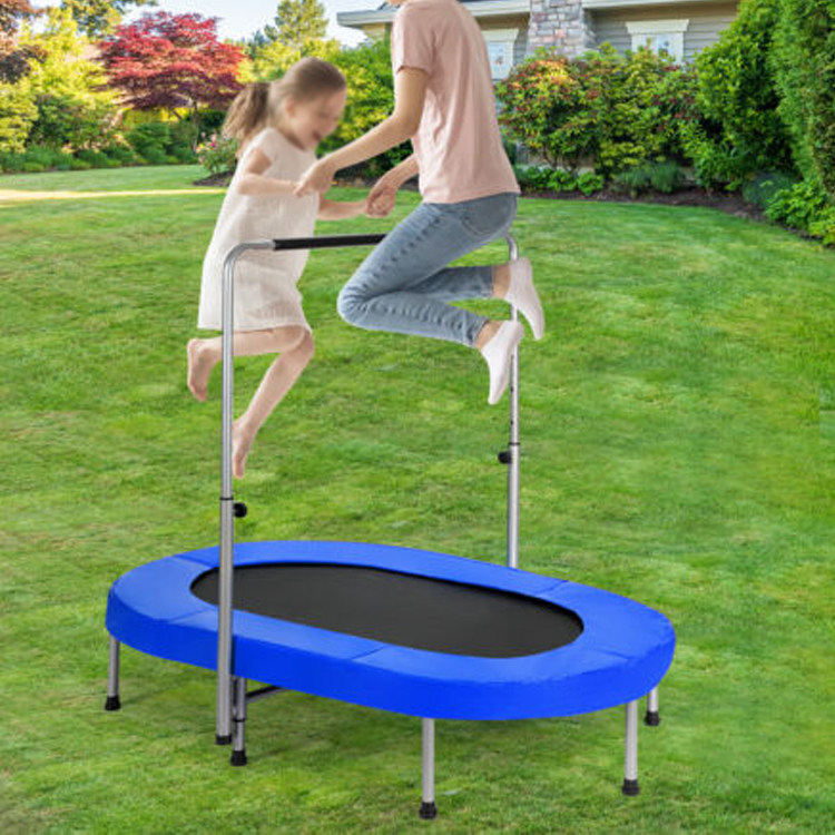 Indoor Outdoor Foldable Collapsible Trampoline for Kids 4 FT or OEM Height Adjustable