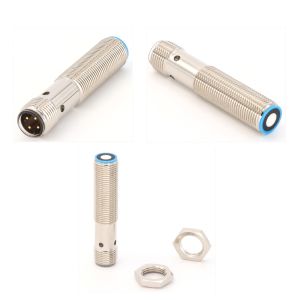 U12 Industrial Ultrasonic Sensors 4 Pin Detection Range 20 - 200mm M12 Connector