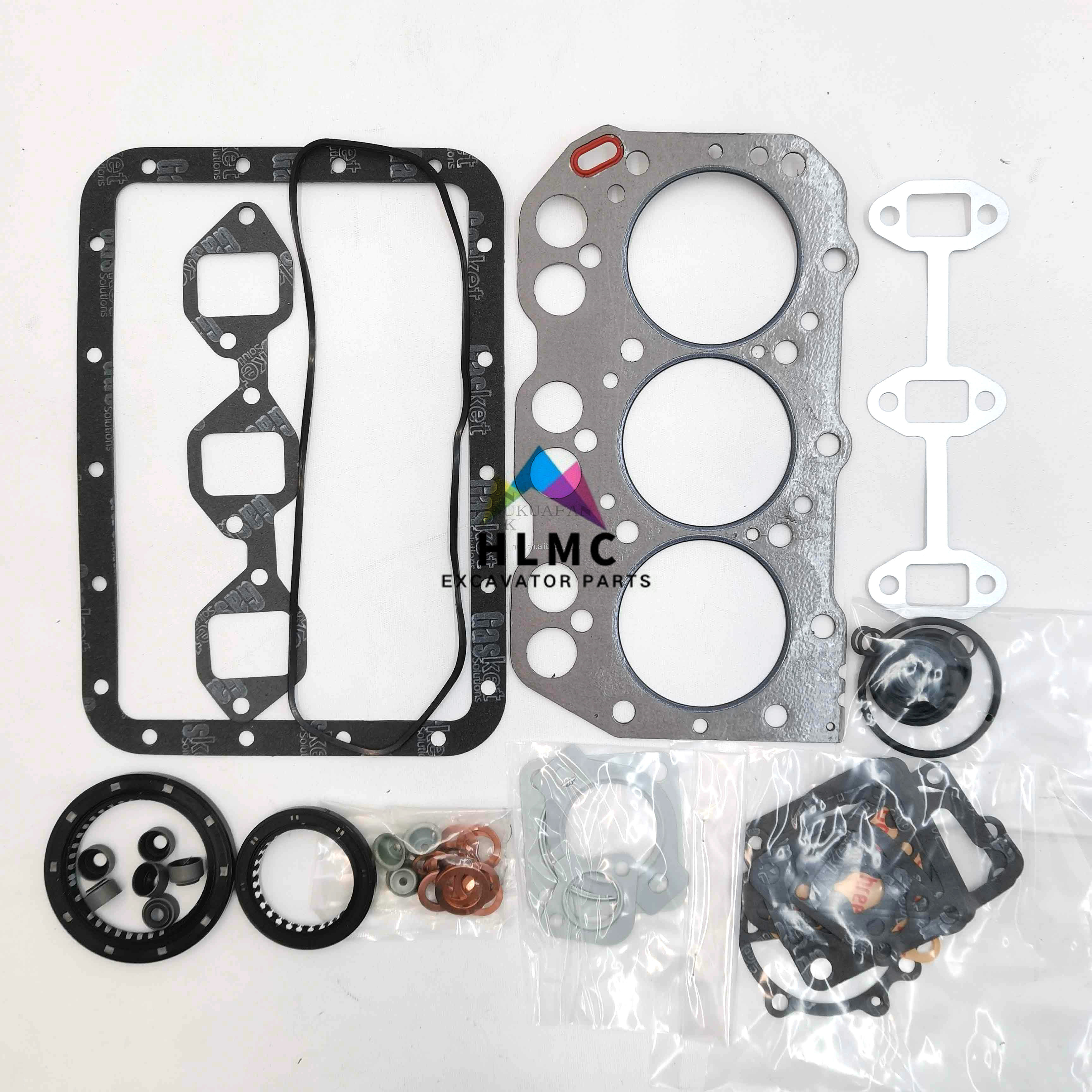 Machinery Engine Parts 3TNE72 Full Gasket Kit 719623-92600 719623 92600 3TNE72 Gasket 119623-01330 3tne72 Head Gasket