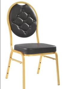 China Luxury Polished Metallic Marquee Furniture Marquee Chairs Elegant Design factory