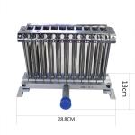 Custom Water Heater Accessories Stainless Steel Fire Row Gas Burners Copper