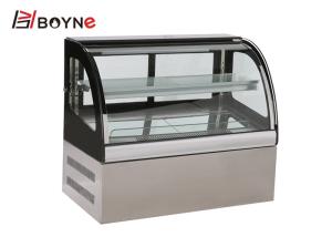 China Marble Base 450W R134A Cake Display Case For Bread House factory