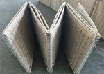 50x50mm Welded Gabion Military Barrier Retaining Wall Use