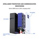Domestic Lifepo4 Powerwall Energy Storage Solar Battery 48v 100ah 200ah 20kwh