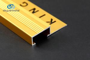 China 6063 Aluminum Ceramic Tile Edging , T5 Aluminum Ceramic Tile Edging factory