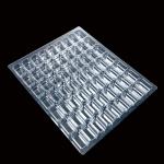 Custom 63 Cavity Macaron PET Tray Food Grade Crystal Clear