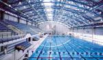 Pre Engineered Steel Structure Swimming Pool Roof With Steel Sheet Roof Panel