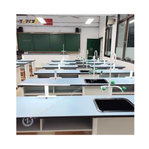 China Classic Style School Chemical Lab Furniture With Aluminum-plastic Material factory