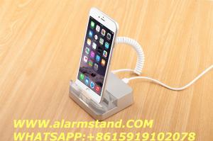 China COMER anti theft cell phone holders with alarm function for mobile phone accessories shops on sale