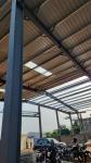 Q355B Steel Frame House Construction , Prefabricated Warehouse Buildings In