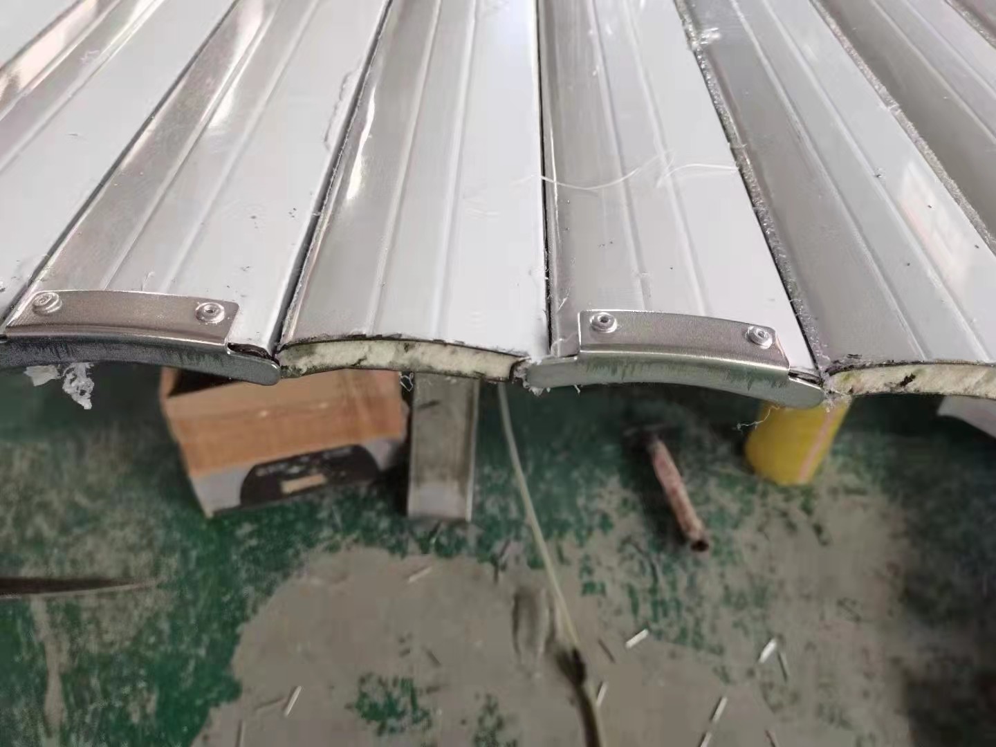 Steel Galvanised Roller Shutter Doors , Automation Industrial Roller Garage Doors