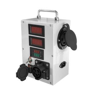 China EV Charging Tester Type1/J1772 Tester 48A Max Power Charger For Energy Cars factory