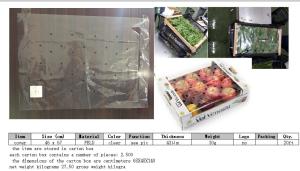 China LDPE Material Sheets Large Clear Plastic Bags High Durability With Holes factory