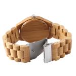 ROHS BSCI Bamboo Wooden Wrist Watch Japan Quartz Movement
