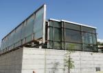 Dark Gray Fire Rated Curtain Wall , High Assembly Precision Unitized Glazing