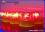 FAA L-810 Low Intensity Solar Aviation Obstruction Light 3w For Telecom Tower