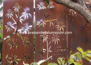 China High Strength Laser Cut Corten Steel For Sculpture Decoration and Curtain Wall factory