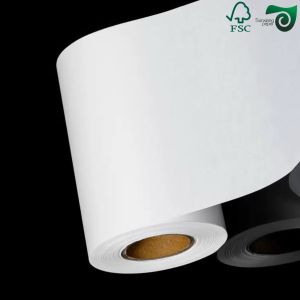 China FSC Certified 270gsm 325gsm Uniform White Coated Kraft Back Paper For Bread  Food Packaging on sale