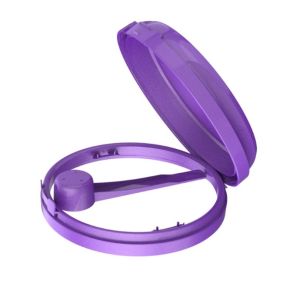 Food Grade PP Milk Powder Can Cap Custom Logo Flip Top Cover with Pilfer-Proof