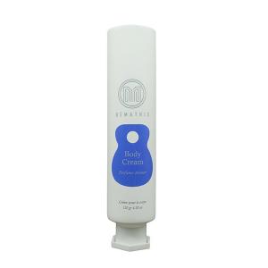 China Body Cream Packaging Hdpe Empty Cosmetic Tubes With Hexagonal Cap factory