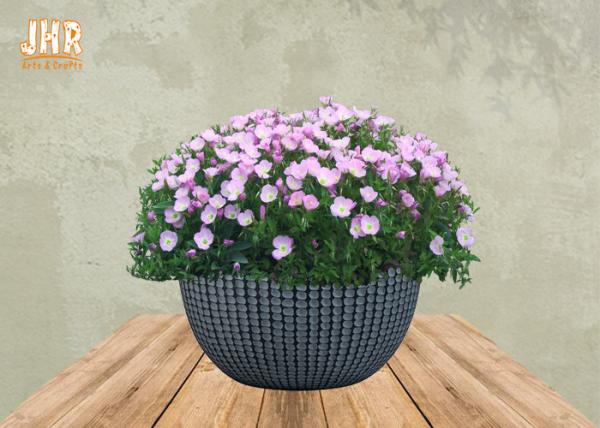 Bowl Planters Fiber Clay Flower Pots Garden Pots Outdoor Planters Patio Planters