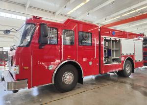 China Multipurpose Six Seats Emergency Rescue Fire Vehicles with 5000kg Lifting Crane factory