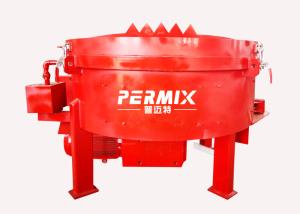 China Red Automatic Concrete Mixer Automatically Flexible Layout Anti Wear factory