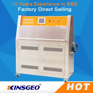 China 1600 Hours Rubber Plastic Uv Accelerated Weathering Tester Touch Screen factory