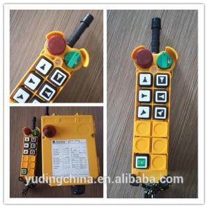 China 6 Button Double Speed Wireless Hoist Remote Control For Industrial Crane factory