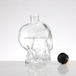 750ml Whisky Vodka Glass Bottle with Cork Customize Sealing Type and Unique